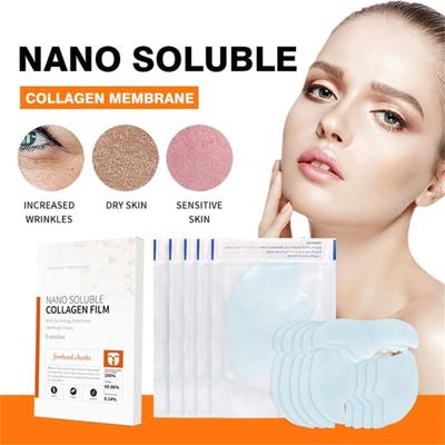Dermarssance Type III Nano Collagen Soluble Facial Mask Dissolves In Water, Raises Head Lines And Wrinkles Filling Tablet, High-quality Collagen Film
