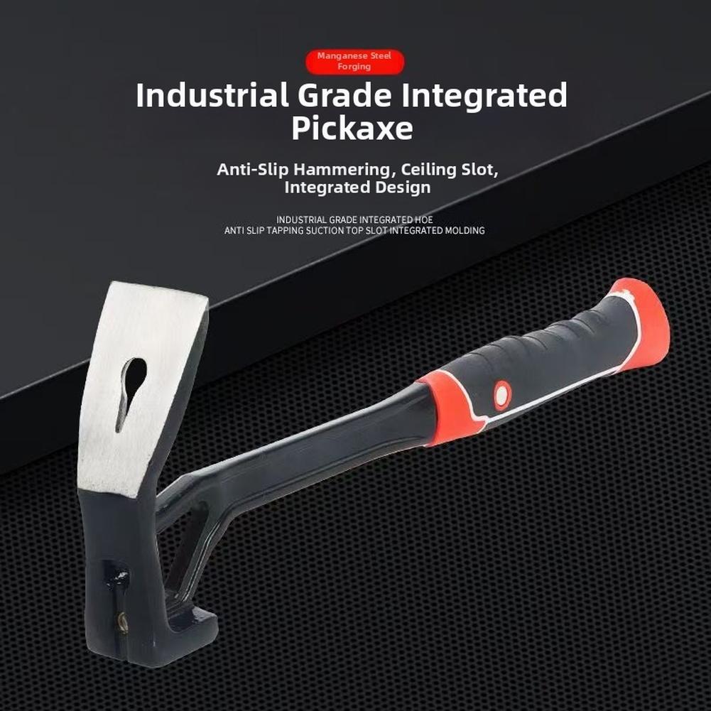 Professional Dual Task Hoe Hammer for Soil Cultivation and Nail Driving Pulling In Farming and For Gardening Settings