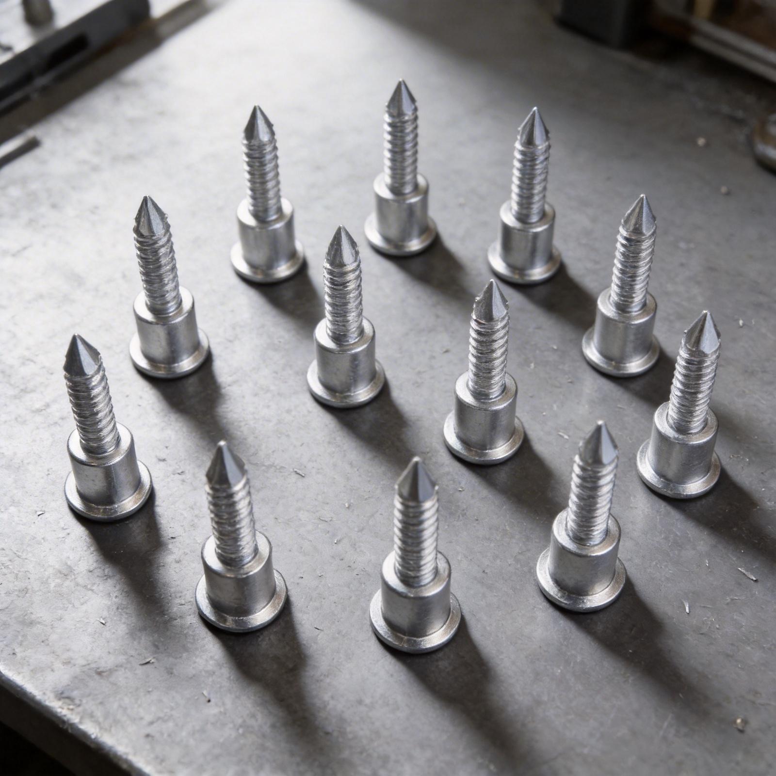 

Metal Construction Self-tapping Screws Shelf Support Pegs A