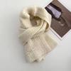 New Wool Knitted Scarf for Women In Winter Japanese Fashion Versatile  Warm Student Scarf Skin Friendly and Soft
