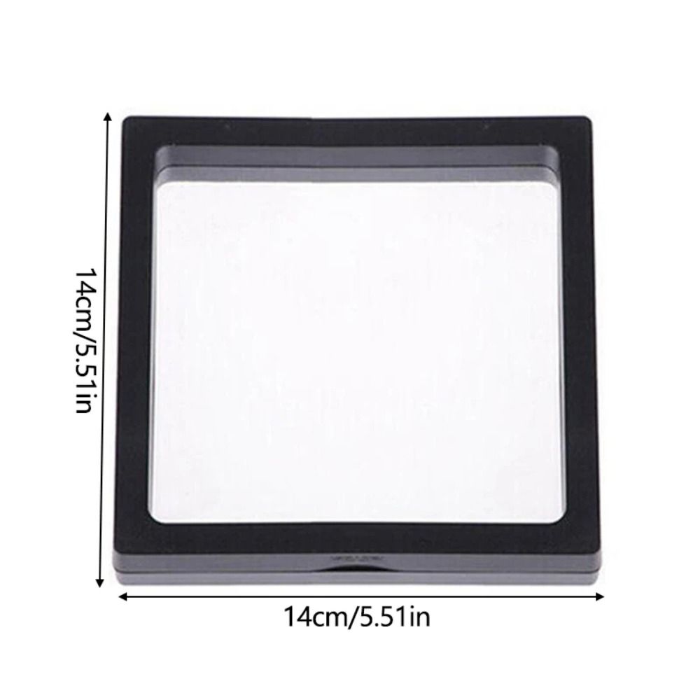 Reusable Flower Plant Display Frame 3D Transparent Jewelry Storage Case  Sample Exhibition Stand
