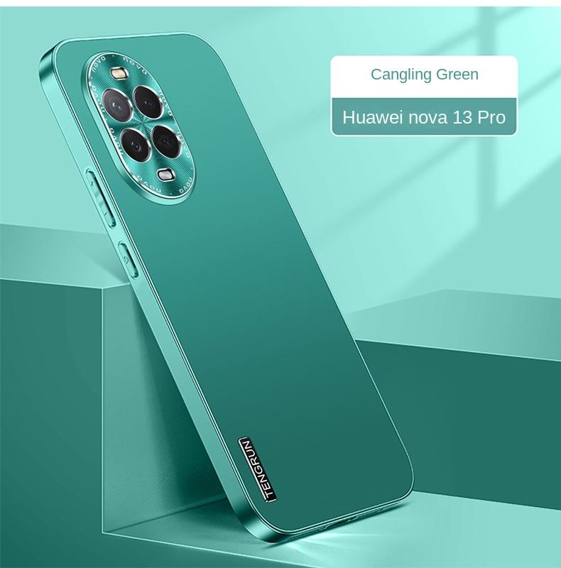 Pre Huawei Nova 13 Pro Streamer Matný Kovový Lak Proti Pádu Proti Odtlačkom Prstov Otvor Puzdro na Telefón