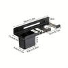 Wall-mounted Bathroom Hair Dryer Holder Carbon Steel Curling Iron Holder Storage Holder For Hairbrush Comb Bathroom Salon