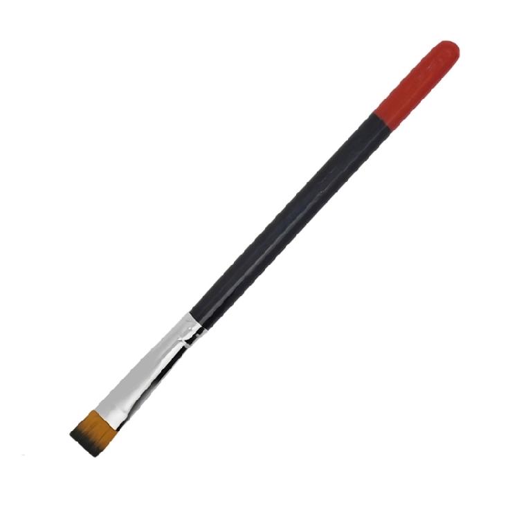 Painting Brushes 4 Piece Set Professional Grade Nylon Hairs Smooth Color Layering Ergonomic Non Slip Handle