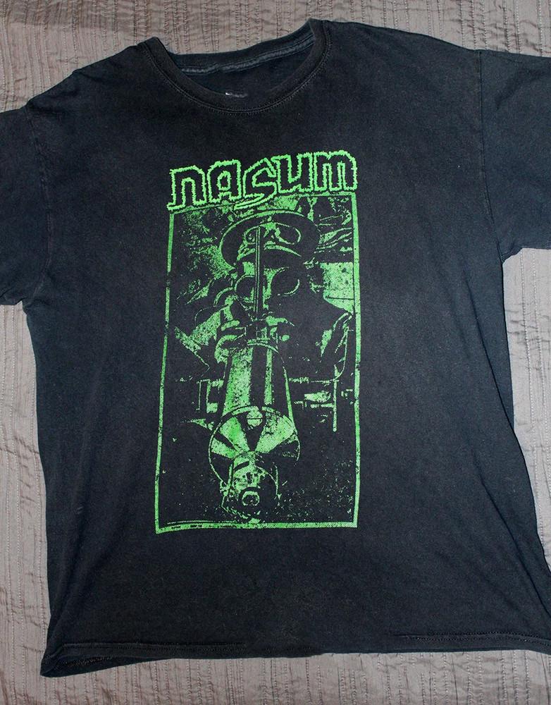 Nasum band Halloween Black Cotton Shipped From USA T Shirt Full Size S-5XL Unisex T-Shirt XXXL