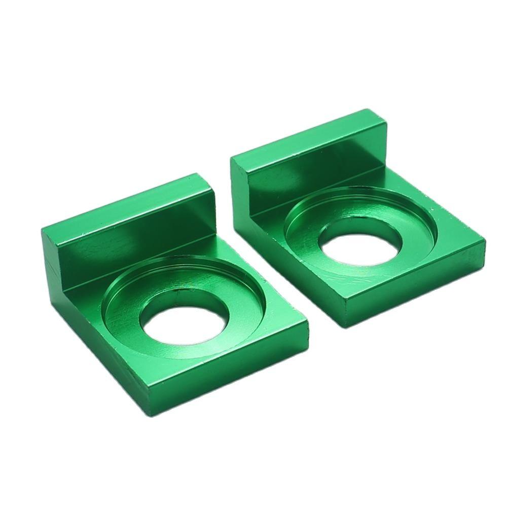 12mm/15mm Aluminum CNC Chain Block Axle Tensioner Adjuster for Motorcycle Pit Bike XR50 CRF70 SDG 107 125