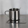 Minimalist Nordic Mug 3pcs Set Stainless Steel Coffee Mug Heat Resistant Milk Cup with Saur Spoon Plamat Tableware Set