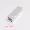 3pcs Triode Heat Sink With Fan 30*30*50/100mm Powerful Electronic Tube Radiator Wind Tunnel Aluminum Heat Dissipation
