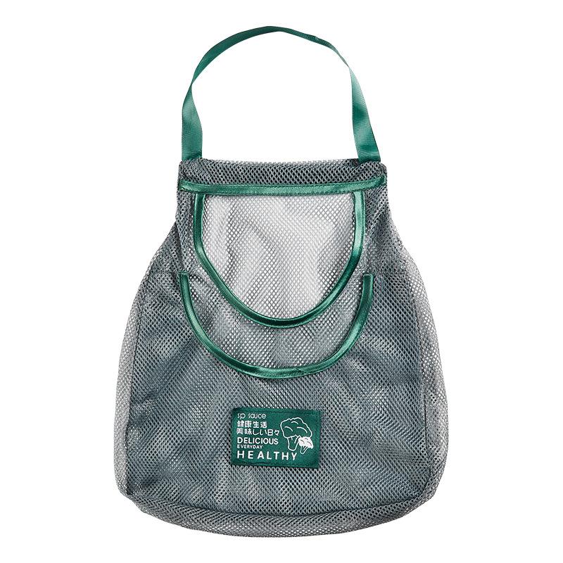 Kitchen Food Fruit and Vegetable Storage Mesh Bag Hangable Mesh Ginger Garlic Onion Storage Bag Multifunctional Handheld Bag