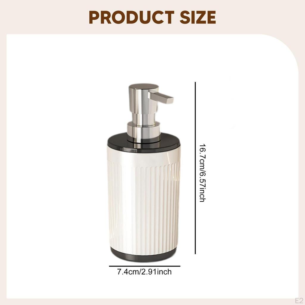 Fall Liquid Hand Soap Dispenser Container 325 ml Trendy Practical Lotion Bottle for