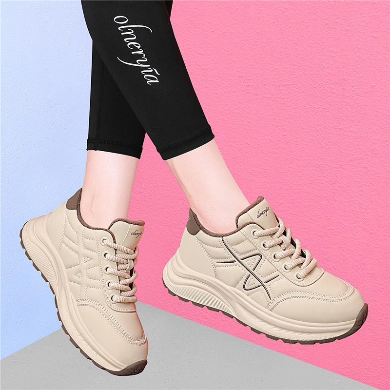 

Golden Rabbit Women s Fleece-Lined Lightweight Non-Slip Running Shoes – 2025 Trendy Soft Sole for Comfort 35