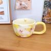 Butterfly Mug Design Sense High Value Coffee Cup Ceramic Water Cup Ins Style Breakfast Cup Sends Girls Gift