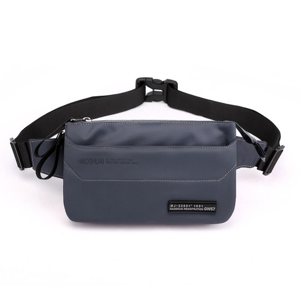 Anti Splash Men's Chest Bag Large Capacity Nylon Sling Shoulder Bag Simple Male Waist Bag  Male