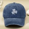 Clover Lucky Pattern Baseball Hats for Men and Women, Lightweight and Casual Outdoor Hats, Daily Accessories