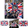 Union Jack Platinum Jubilee Flag For British National Day Decor