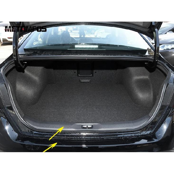 For Nissan Altima - 2024 2025 Rear Trunk Bumper Foot Plate Door Sill Scuff Plate Welcome Pedal Entry Guard Accessories