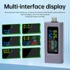 Voltage Meters Current Voltage Capacity Battery Tester USB/Type-C Volt Current Detector Charger Capacity Tester Meter DC 4-50V