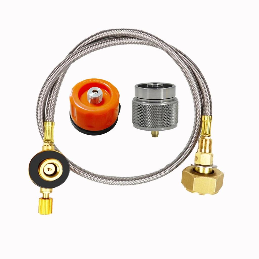 European Standard LPG Burner Head & Gas Tank Valve Converter