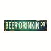 Retro Metal Wall Art for Home Office Beer Bar Decor