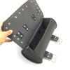 New Motorcycle Saddlebags PU Leather Front Fork Tail Tool Bag Luggage For Harley Chopper Bobber Cruiser Sportster XL 883