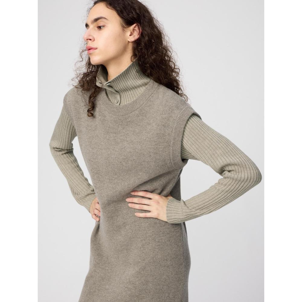Uniqlo Lambswool Dress  Sleeveless 