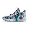 KD Trey 5 IX Fighting The Holy Sun Slip Resistant Abrasion Resistant Mid Top Basketball Shoes Unisex Cyan Black CW3402-011(Team348-)