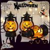 DIY Hanging Halloween LED Pumpkin Ghost Lantern Lamp  Scary Candle Light Decorations for Home Horror Props Kids Toy Halloween