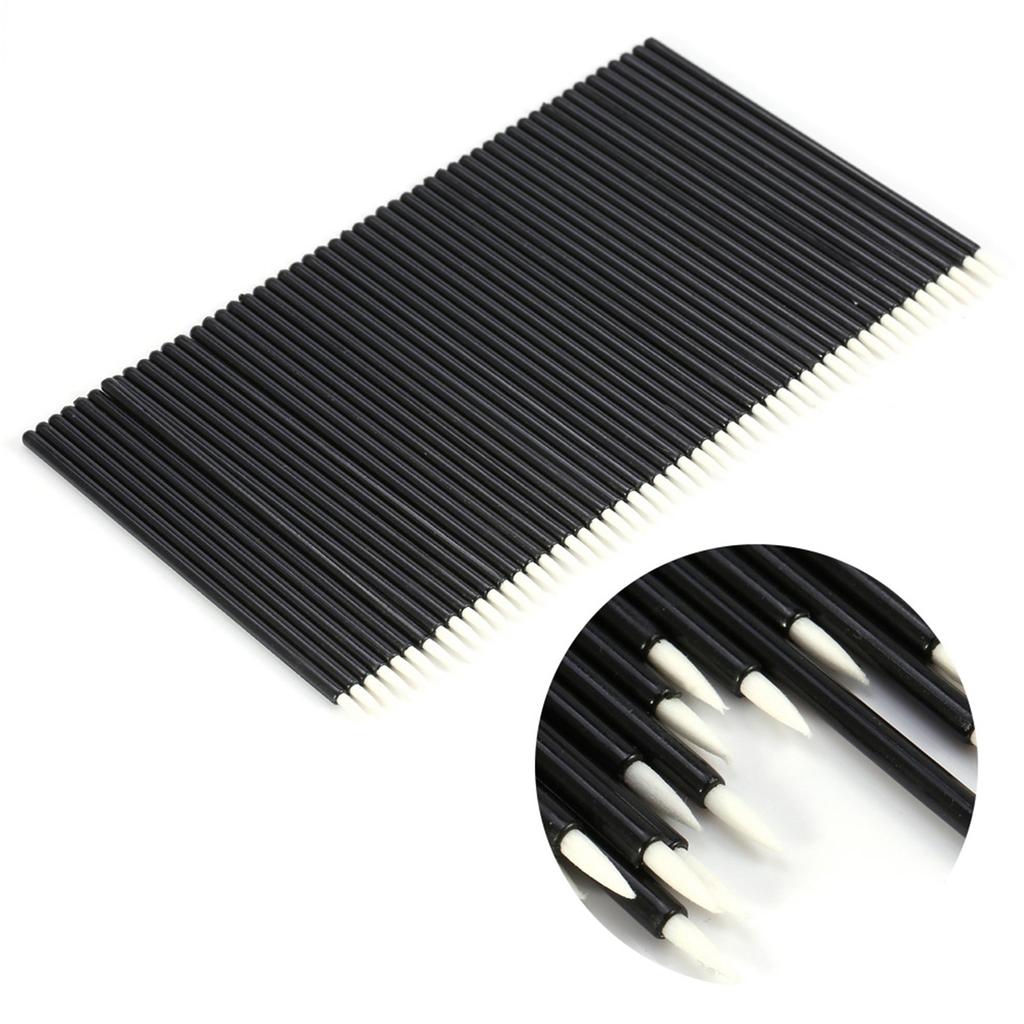 50PCS Set Disposable Eyeliner Brush Eyeshadow Applicator Eyes Makeup Cosmetic Tool