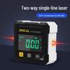 Digital Display Dual Laser Inclinometer with Four-Sided Magnet