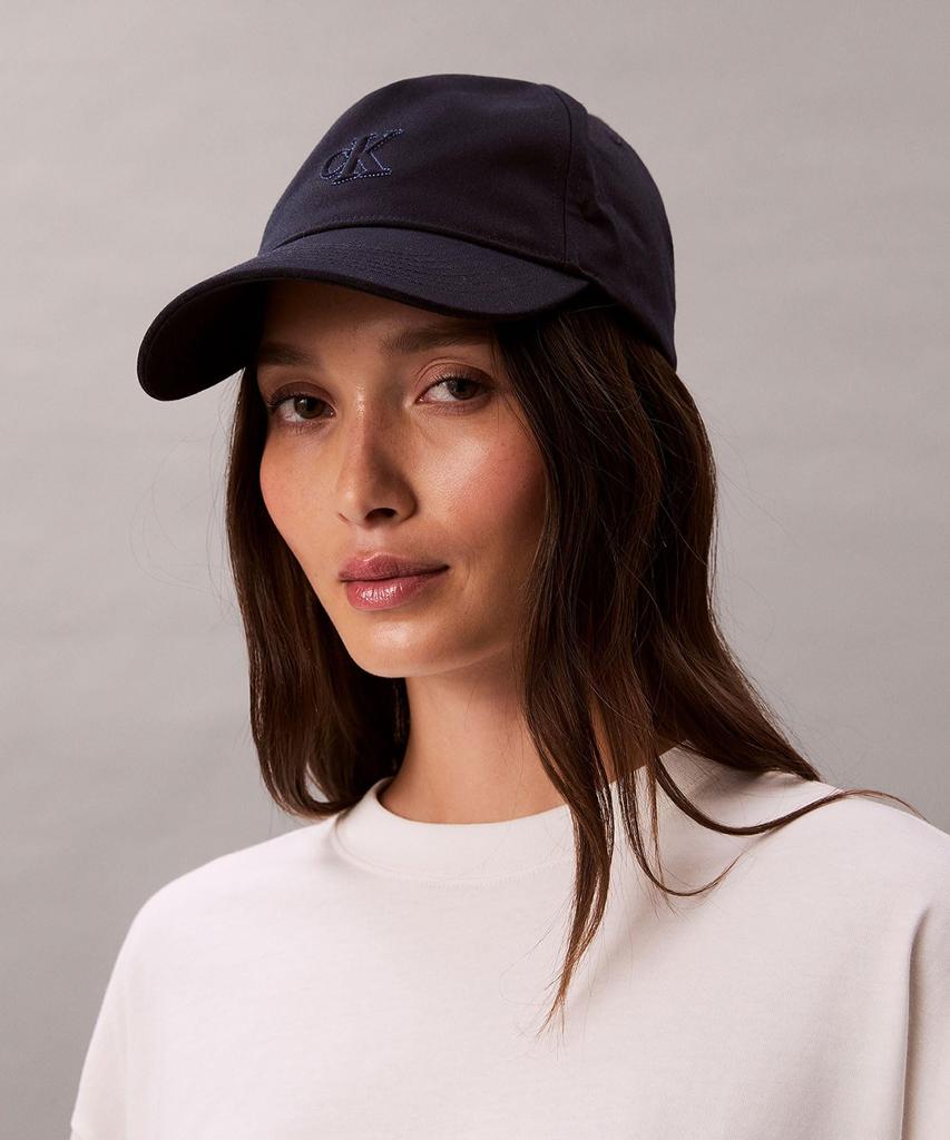 Cap Monogram Embroidery Cap 4F5044G OS MARITIMEBLUEWFW [Calvin Klein] -