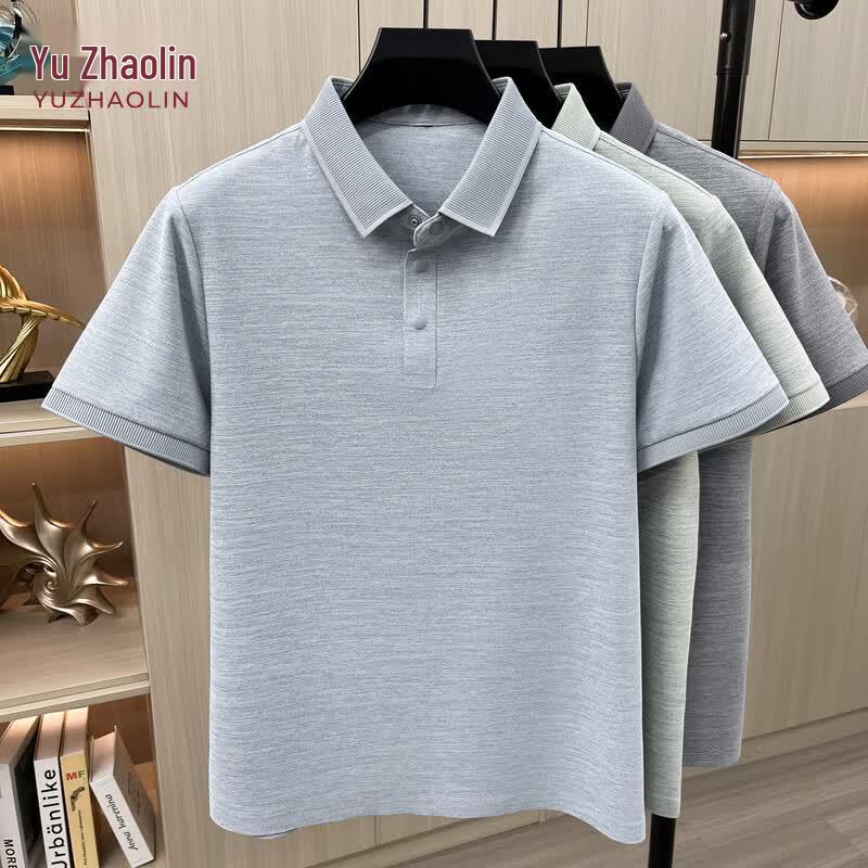 YUZHAOLIN Men s Short Sleeve Polo Shirt 2XL/54