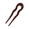 Wavy U Shaped Hair Stick for Stylish Hairstyles Elegant 2 Prong Updo Pin for Women Girls Handmade Headwear Accessories
