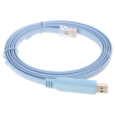 Router-Konsolenkabel USB zu RJ45 Konsolenkabel für H3C Router Rollover Konsolenkabel Schneller Datenübertragungsdraht