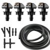 Universal Adjustable Car Wiper Nozzle Sprayer with Water Hose
