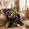 West Ham United Football Print Flannel Blanket Soft Warm Sofa Bed Throw Blanket For Home Office Bedroom