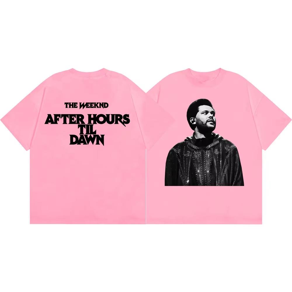 Hot Sale Rapper The Weeknd After Hours Til Dawn Tour 2026 T-shirts Men Women Fashion Vintage T-shirt Printed Short Sleeve Casual Outdoor Cotton Tee