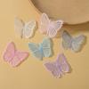 Dreamy Embroidered Mesh Butterfly DIY Handmade Sewing Craft Decoration  for Clothes Decor