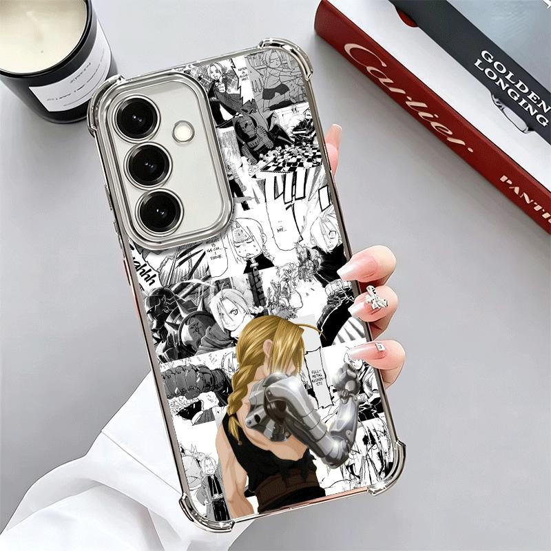 

F-ullmetal A-Alchemist Аниме Покрытие Чехол для телефона Для Samsung A17 A07 A37 A57 A16 A56 A15 A55 A14 A54 A13 A53 A26 A36 A25 A35 A24 Samsung A36