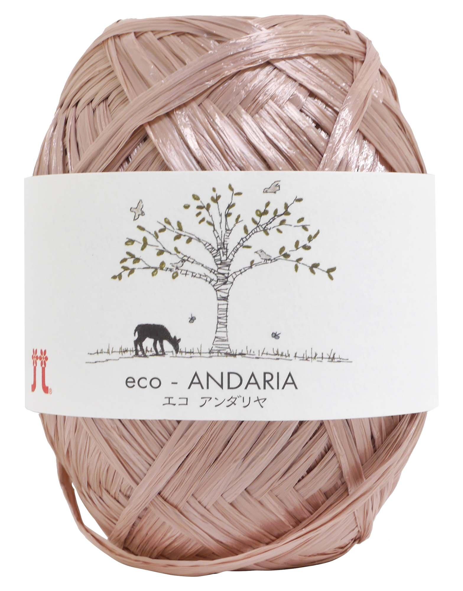 

Hamanaka Eco Andaria Hand Knitting Medium Color Pack of 0200 Set Yarn, Weight, 54, 40g, Approx. 80m, 5,