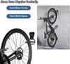Bike Rack Garage Wall Mount, Wall Mount Bike Rack with Screws, Heavy Duty Steel Vertical Bike Hook for Indoor Storage