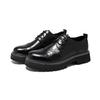 Leather Shoes Men's New Business Dress Summer British Style Men's Soft Surface Versatile Casual Black Small Leather Shoes 2259-R