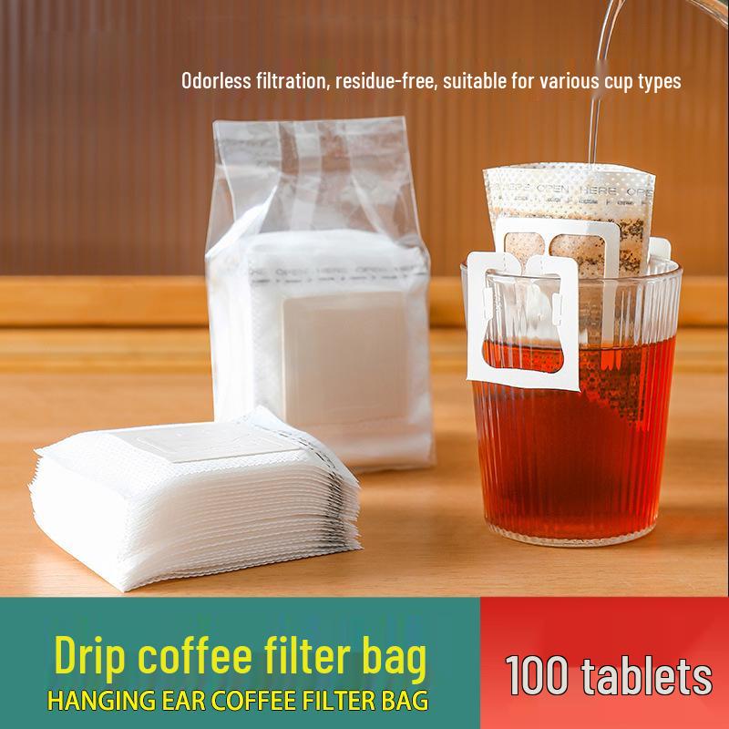 Disposable Pour-Over Coffee Filter Bags