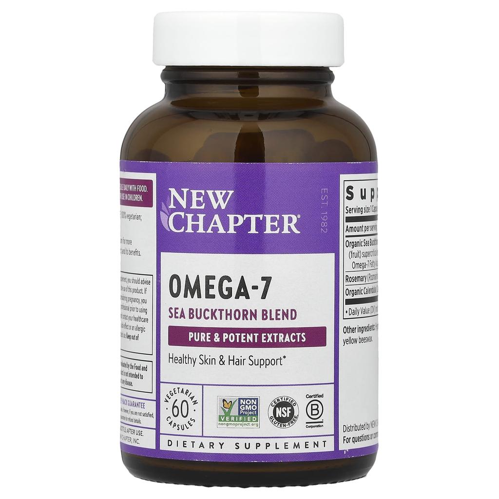 Omega 7 Sea Buckthorn Blend, 60 Veggie Capsules