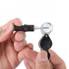 10X 20X Jewelers Loupe Foldable Dual Lens Loupe All Optical Glass Lens Folding Magnifying Glass for Tattoo Inspection
