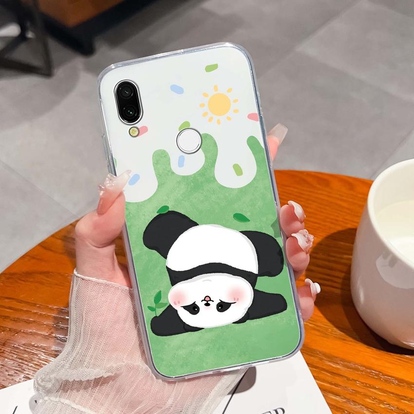 Für Xiaomi Redmi 7 7A 8 9C 9T 10A Mode Buchstaben Handytaschen Ultradünne Transparente TPU Staubdichte Schutz Weiche Rückseite Für Xiaomi Handyhülle