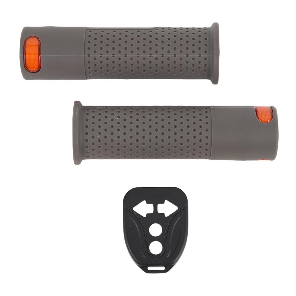 Turn Signal Fit for M365 Electric Scooter Rubber Wireless Remote Control Turn Signal Light Handlebar Grips Electric Scooter Accessories