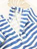 Emfay Short Top and Bottom with Rash UV 4T Boys' Swimsuit, Sleeve, Striped, Set, Cap, Guard, Swimwear, Protection,