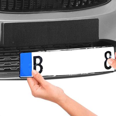 Excellent Adhesive Number Plate Holder Frameless Durable Weather-proof