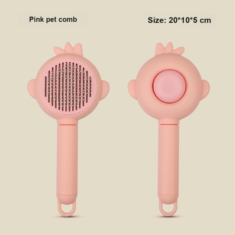 Rabbit Ear Comb Pet Grooming Brush for Cats and Dogs, Hair Removal Massage Tool Cat Licking Device Source Factory Agent Sales