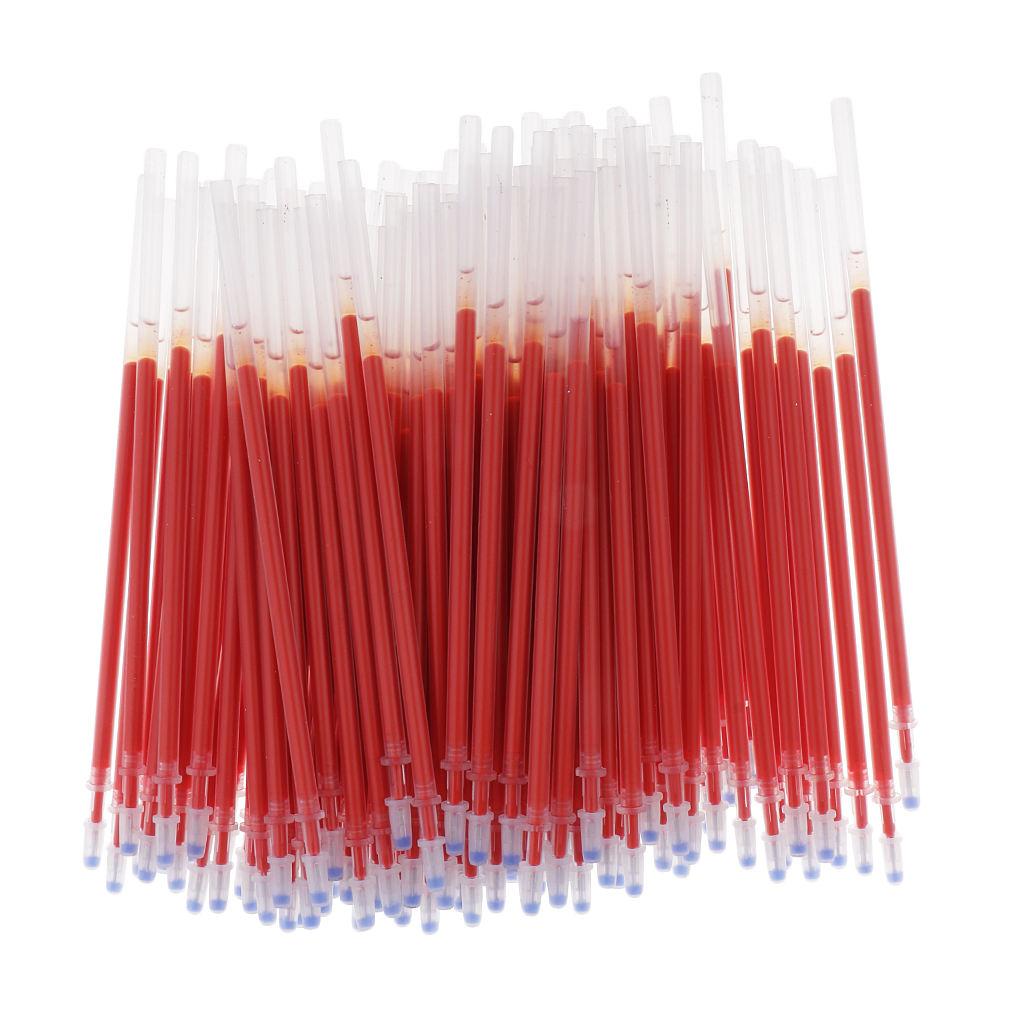100 Pieces 0 5mm Ink Gel Pen Refills Stationery Supplies Needle Tip Red 100-pieces-0-5mm-ink-gel-pen-refills-stationery-supplies-needle-tip-red